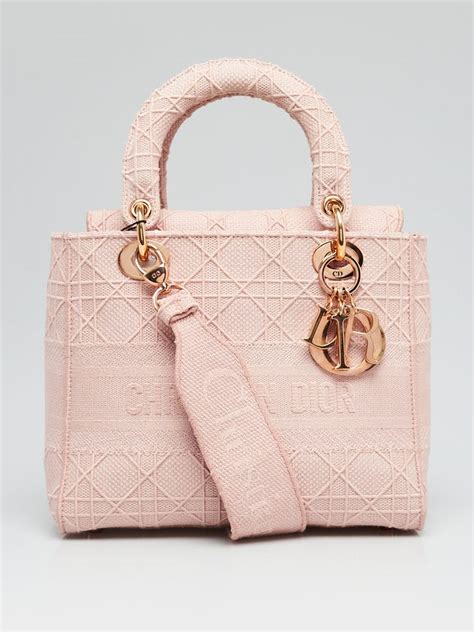 christian dior light pink cannage.